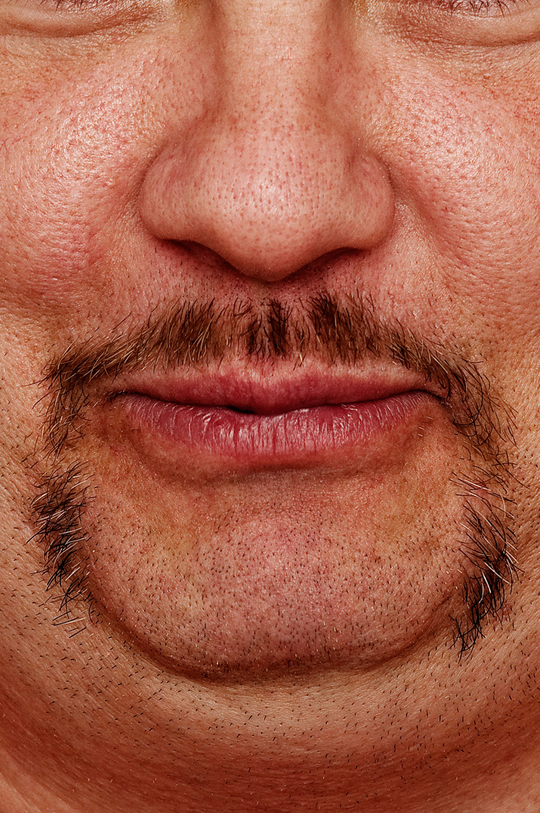   Advertising Editorial photo of moustache