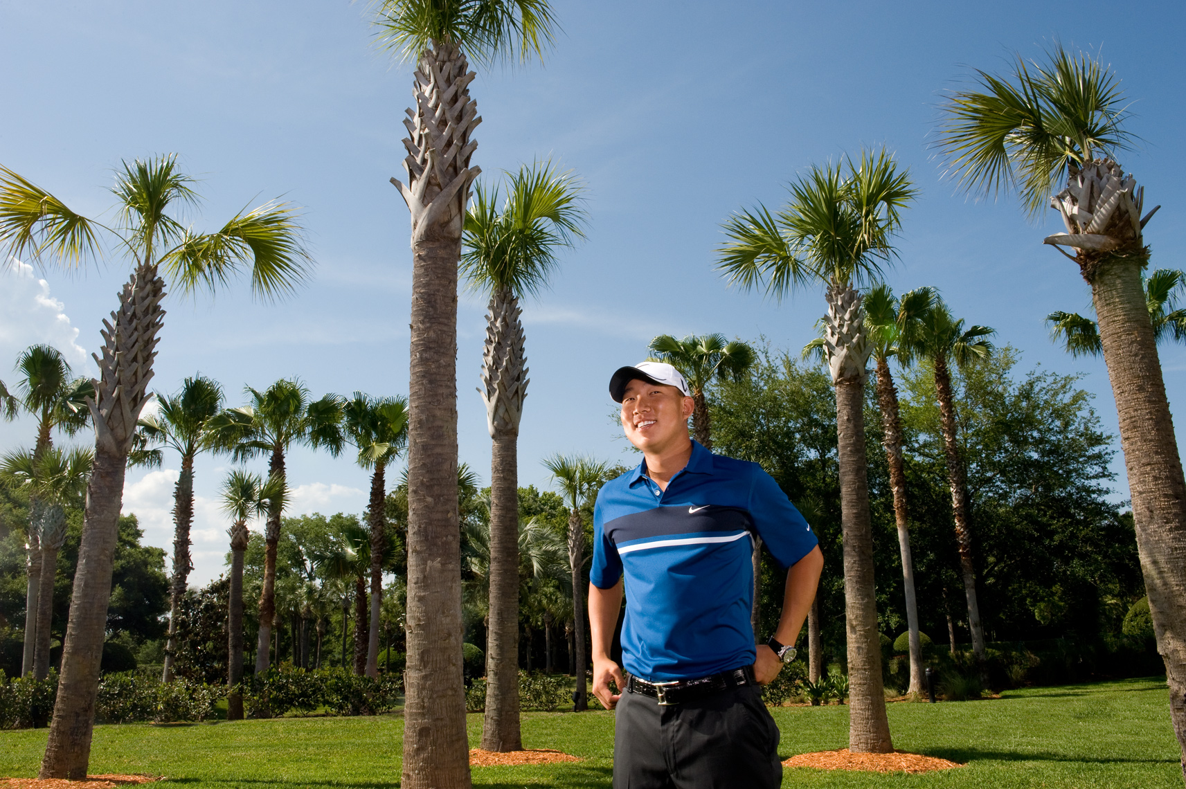 Anthony Kim Advertising Editorial Portrait The Players, PGA