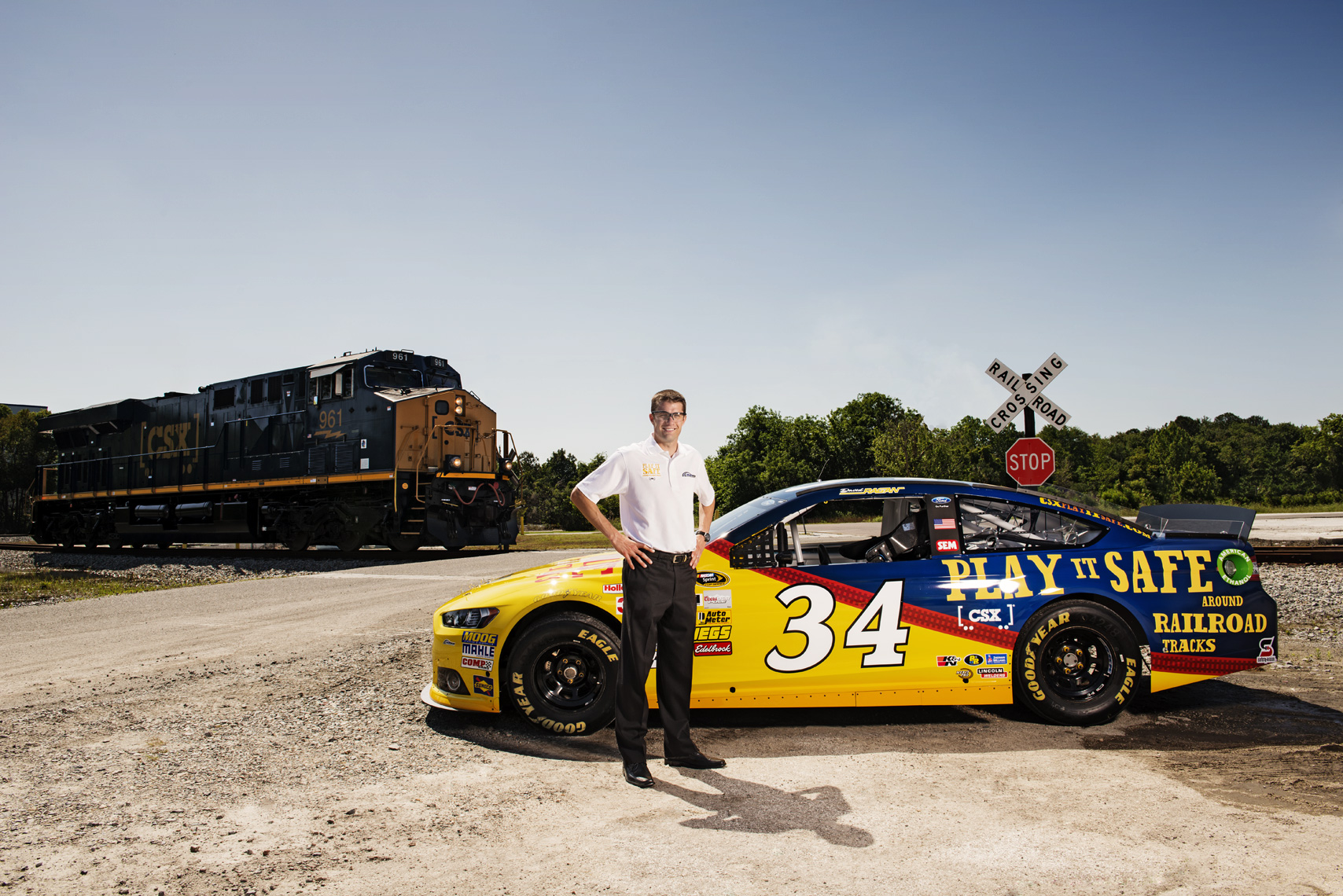 Editorial, Advertising and Corporate Studio and Location Photography Jacksonville, Florida  Corporate Industrial Photography  CSX Nascar