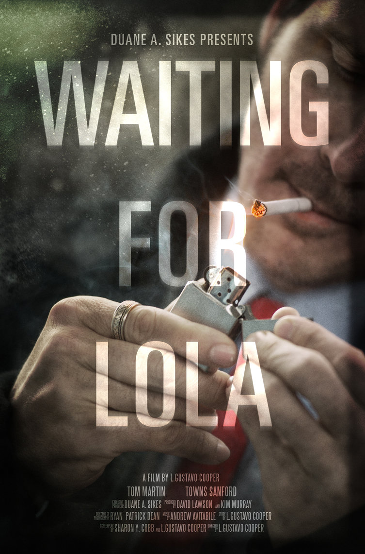 Lifestyle,Editorial, Advertising and Corporate Studio Location Photography Jacksonville, Florida Waiting for Lola Movie Photography Poster, Director L.Gustavo Cooper
